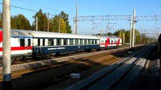 preview picture of video 'Train Sibelius in Beloostrov. | Поезд Сибелиус в Белоострове'