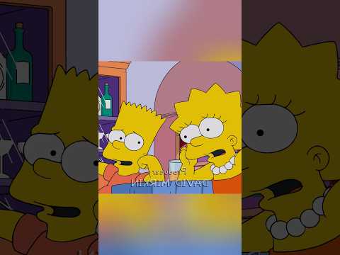 Lisa VS Bart😭😭😭 #cz #simpsonovi S36E16