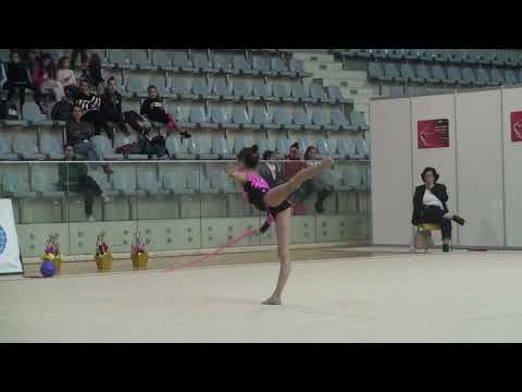 Ana Maria Untaru CSS Nr  1 Timisoara Junior Rope AA Romanian Rhythmic Gymnastics National Championsh