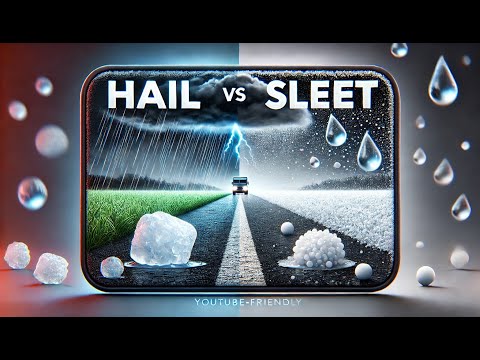 Hail vs Sleet -- What's The Difference?