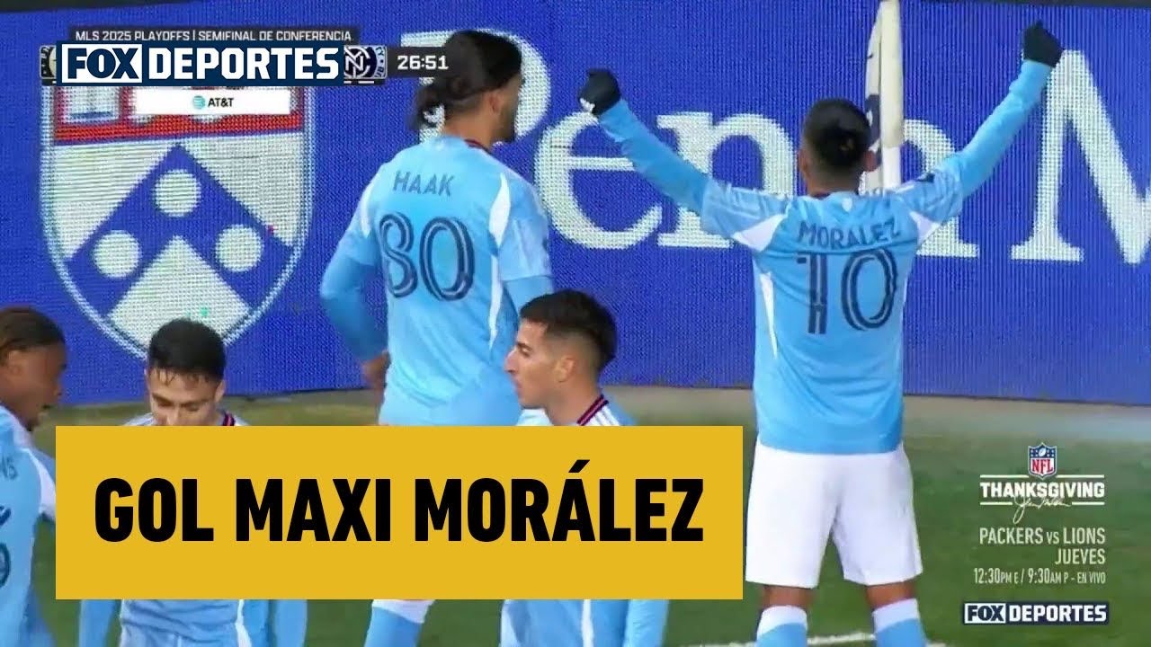 🤩 GOL Maxi Morález | Philadelphia Union 0-1 New York City FC | Semifinal Este | MLS Playoffs 2025