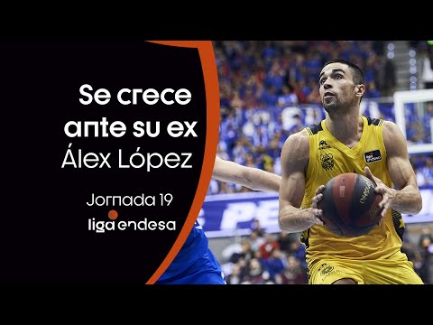 Álex López, se crece ante su ex