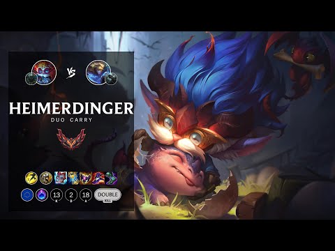 Heimerdinger Bot vs Ezreal - EUW Grandmaster Patch 12.7