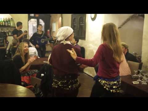 Belly Dance,  Tadinga Fusion Gnaoua Music, Essaouira, Morocco - Jensuya TarabRaqs