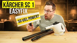 Kärcher SC1 EasyFix Test ► So günstig und so viel Power? ✅ Wir haben's getestet! | Wunschgetreu