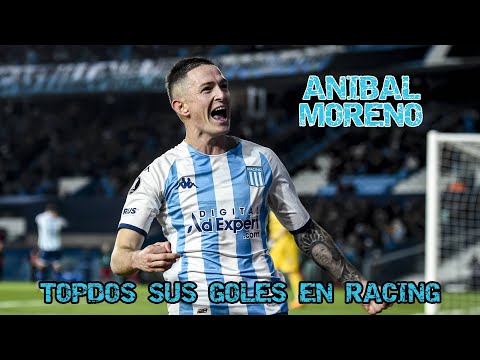 ⚽ Todos los GOLES de ANÍBAL MORENO en RACING