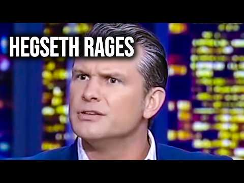 Hegseth CRIES Over Embarrassing Photos With Insane Press Ban