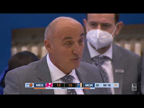 ABA Liga 2020/21, Round 17 match: Mega Soccerbet - Mornar (7.2.2021)