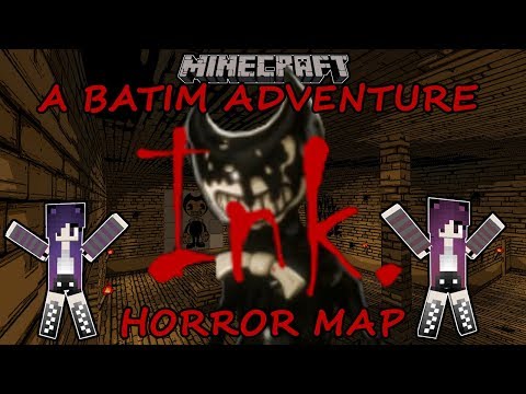 Minecraft: Ink / A Batim Adventure / Based off Bendy and the Ink Machine / Horror Map
