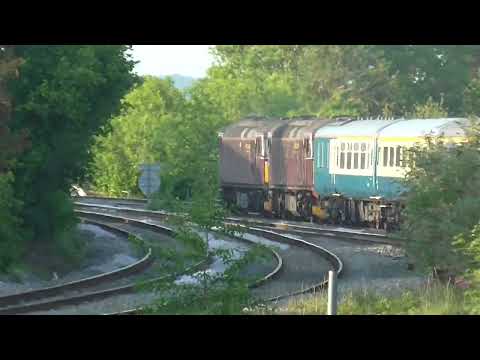 WCRC Class 33's no's: 33025-33029 @ Filton Abbey Wood {1Z29} 29/05/2023.