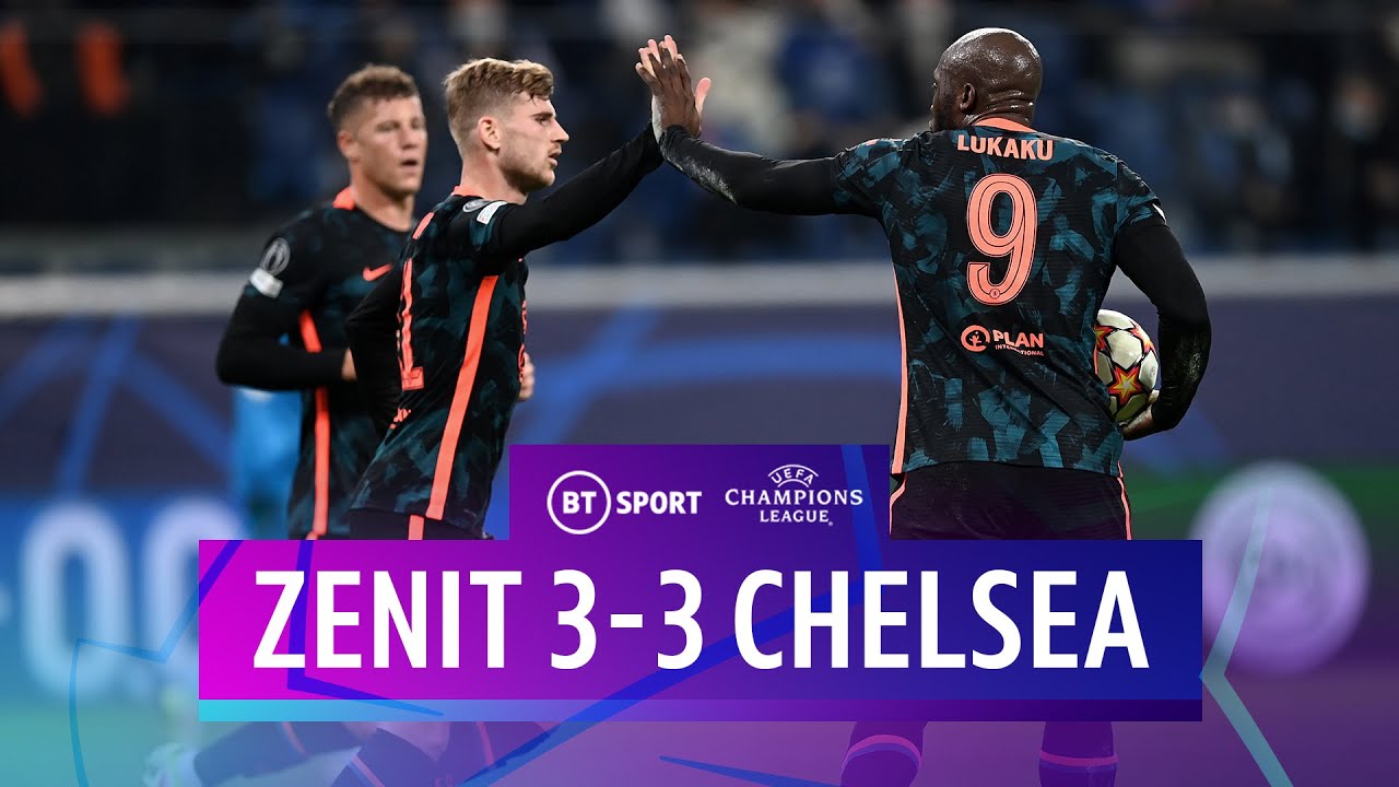 Zenit 3-3 Chelsea | Champions League