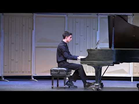 2022 0420 SR Brody Beal performs Mia and Sebastian's Theme by J. Hurwitz.