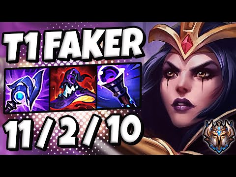 T1 Faker Leblanc MID vs Syndra - Patch 12.3 Ranked Challenger Korea ✅