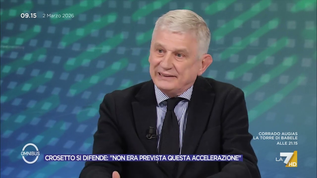 Crosetto a Dubai, Benassi: "Vicenda incredibile, comprato biglietto da solo? Perché deve ...