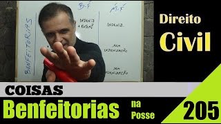 Direito Civil - Aula #205 - Benfeitorias na Posse (É isso!)