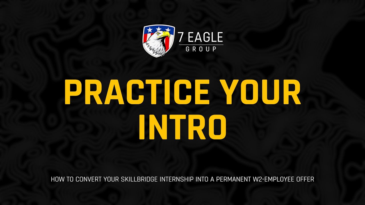 Practice Your Intro