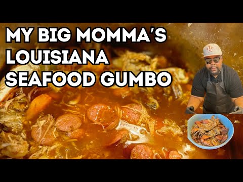 Got My Az on Youtube & made The BEST Louisiana Gumbo! Big Momma’s Secret Southern Recipe. #doughdash