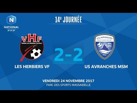 J14 : V. Les Herbiers F. - US Avranches MSM (2-2), le replay