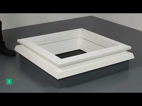 SIG Design & Technology Rooflights - TB186 Fixed Vented Dome on builder’s upstand