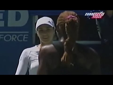Martina Hingis vs Serena Williams 2001 Sydney QF Highlights