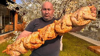 An interesting way to cook crispy chicken