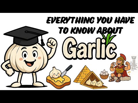 Unlock Garlic's Power  History, Types, Health & Flavor Secrets! Animated Guide