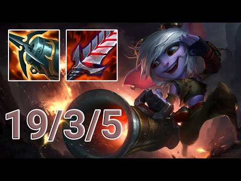 Tristana Mid VS Jayce | EUW Challenger Patch 13.12