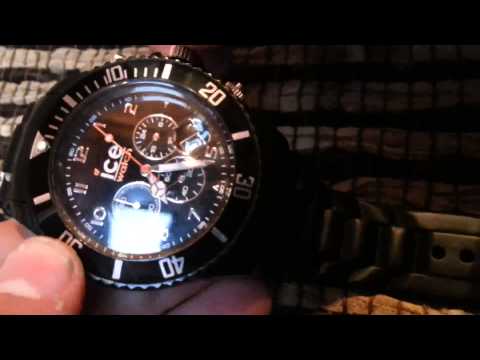 comment regler la date sur une montre ice watch