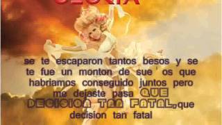 Gloria Trevi - Que Decision Tan Fatal (with lyrics)