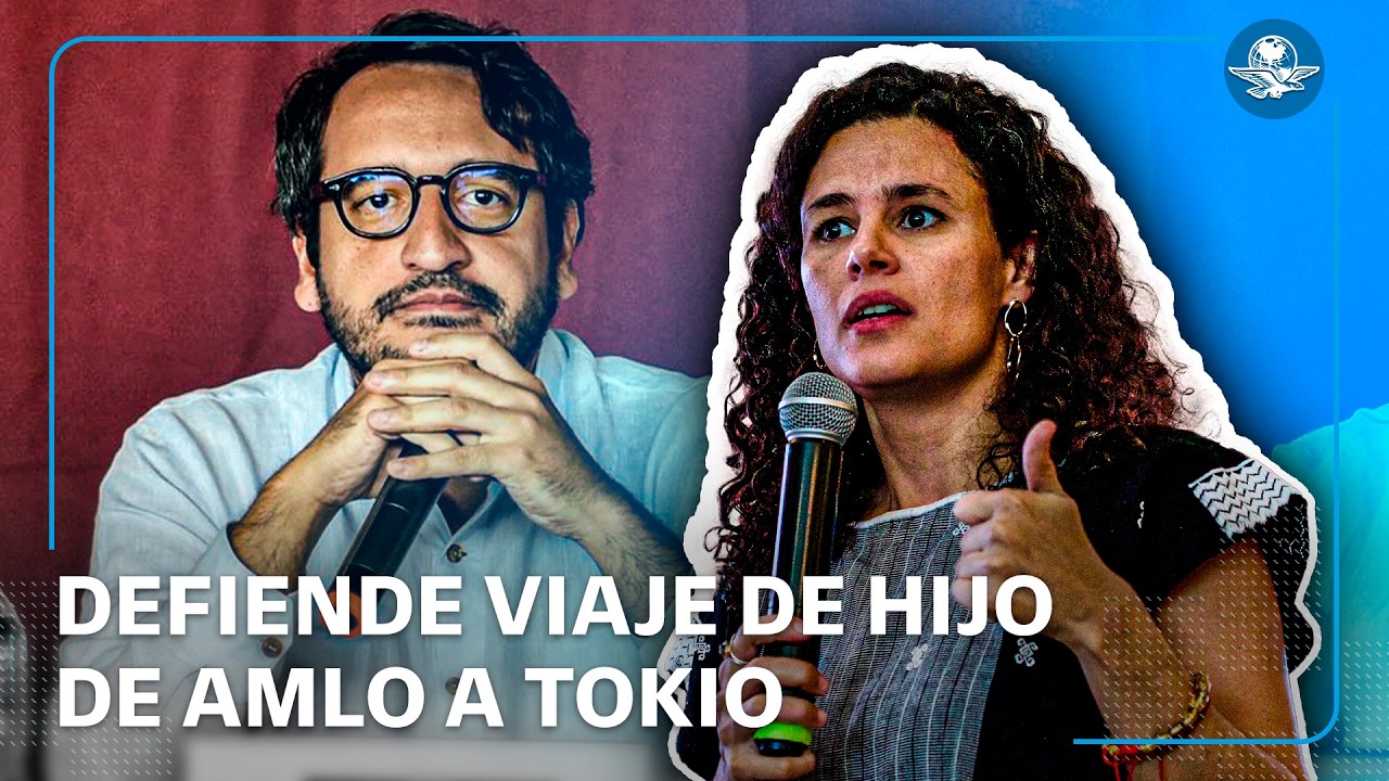 Luisa Alcalde sale en defensa de Andy López Beltrán  Viaje a Tokio “no contraviene” austeridad