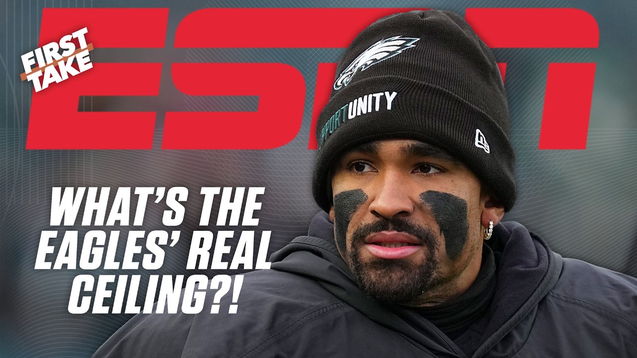 Cam Newton thinks the Philadelphia Eagles are NOWHERE NEAR their full potential 📈 | First Take
