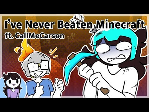 I tried to beat Minecraft with CallMeCarson [Jaiden Animations]
