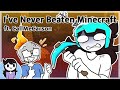 I Tried To Beat Minecraft With CallMeCarson Jaiden Animations