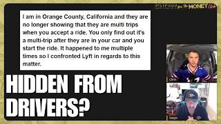 Is Lyft Hiding Multi-Stop Trips From Drivers?