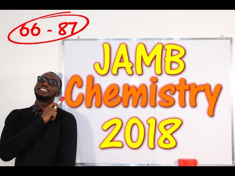 JAMB CBT Chemistry 2018 Past Questions 66 - 87