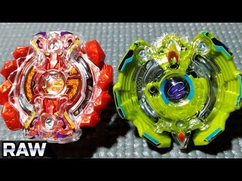 Gigant Gaia .V.Cy vs Quad Quetzalcoatl .Q.H - [Beyblade Burst RAW] - ベイブレードバースト