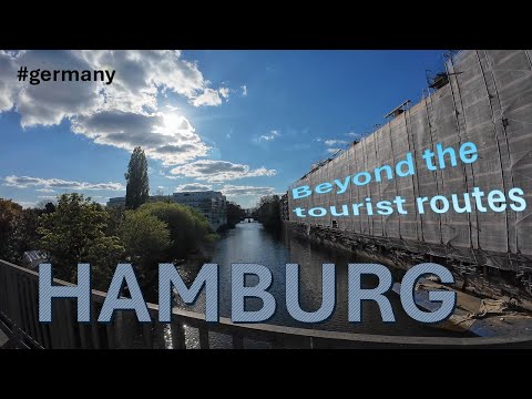 Walking in Hamburg  -  Hamm #germany 4K