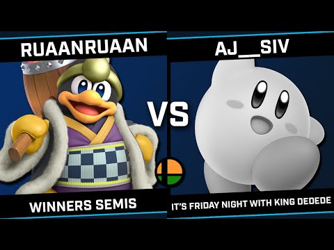 RuaanRuaan (Dedede) vs aj__siv (Kirby) - IT’S FRIDAY NIGHT WITH KING DEDEDE