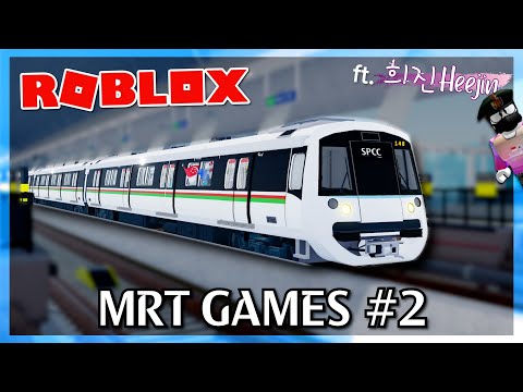 Roblox MRT Games Compilation #2 (ft. Heejin) | DTL, NEL, EWL and more!