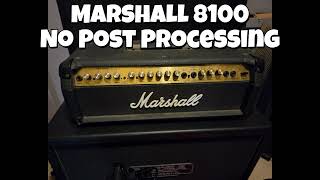 Marshall 8100 Mix Test No Post Processing Heavy Metal Content