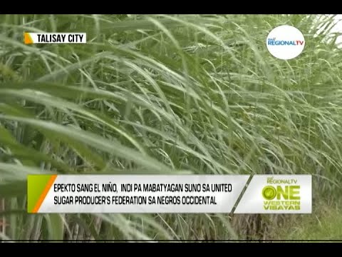 One Western Visayas: Irrigation Equipment, Ginahingyo Bilang Pagpanghanda sa Epekto sang El Niño