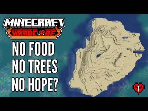 TheTroj - Can I Survive 100 Days On A DESERT ISLAND In Hardcore Minecraft?