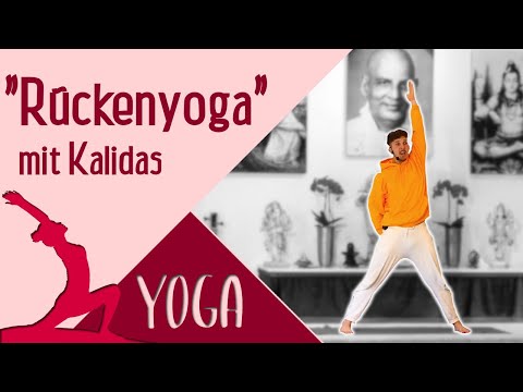 "Rückenyoga" mit Kalidas- Yoga Vidya Mittelstufe live 09:15 Uhr - 17.11.2020