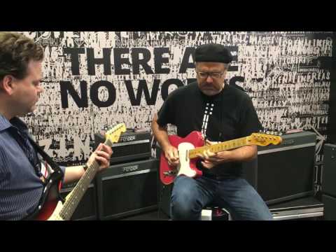 Summer NAMM 2016: Greg Koch and Shane Nicholas at Fender booth