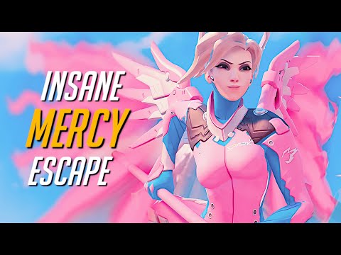 INSANE Mercy Escape! 😱 - Overwatch 2