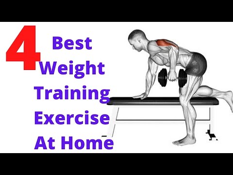 4 Best Weight Training Exercise At Home | Full Body Workout | Beginner Workout | Hiit Workout  2022
