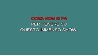 Questo immenso show   Ramazzotti Eros [karaoke] [karaoke]