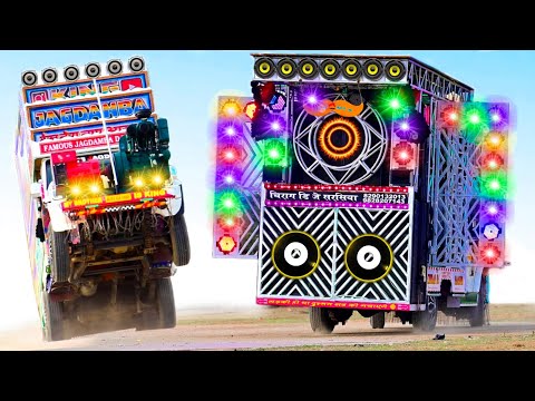 छोटा डीजे V/S बडा डीजे - DJ Truck Stunt !! Angoori Badan Song !! Old Bollywood Song !! Hindi Song