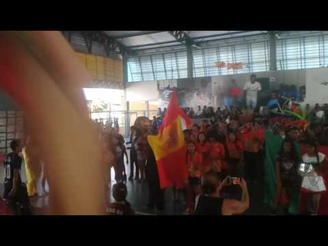cerimônia de abertura dos jogos interclasses-padre Luís ruas 2016