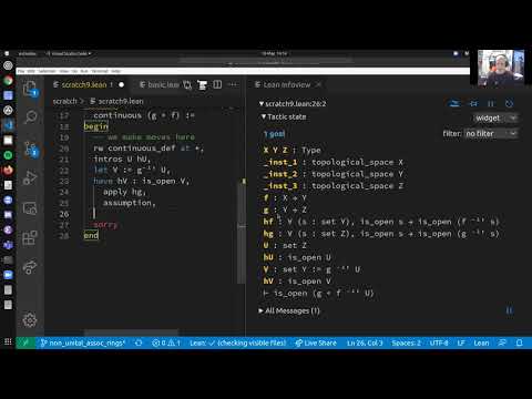 Kevin Buzzard, Teaching computers to prove theorems
